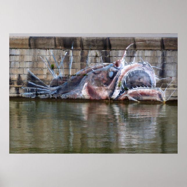 Poster Graffiti d'Imaginaire bizarre (Devant)