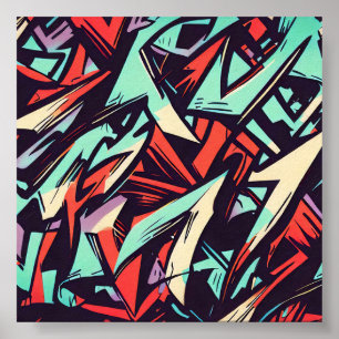 Poster Graffiti moderne