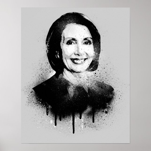 Poster Graffiti Nancy Pelosi (Devant)