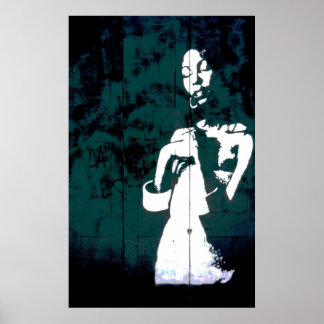 Poster graffiti psychédélique Imprimer