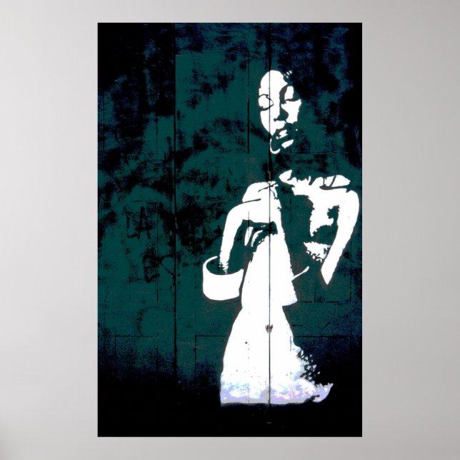 Poster graffiti psychédélique Imprimer (Devant)