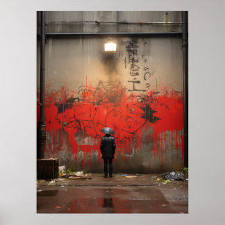 Poster Graffiti street art