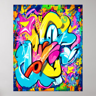 Poster Graffiti Street Art urbain : Cool et design origin