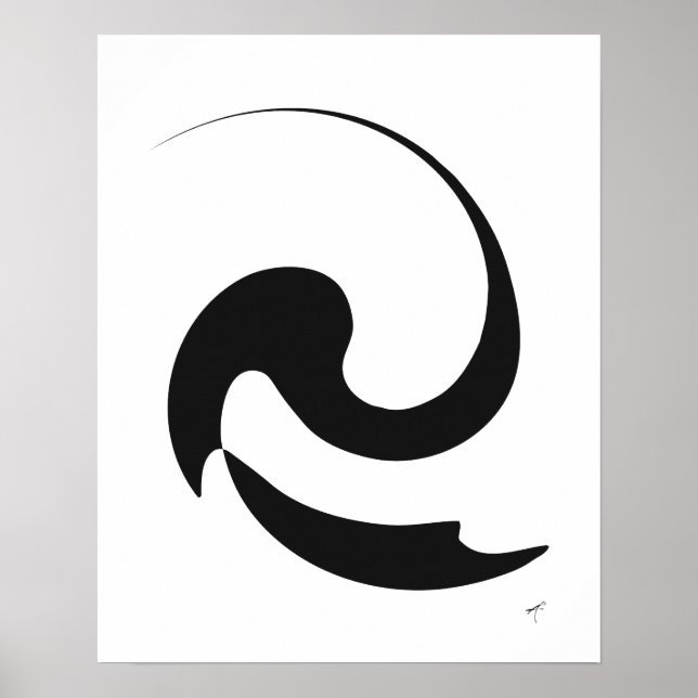 Poster Graffiti Swirl (Devant)