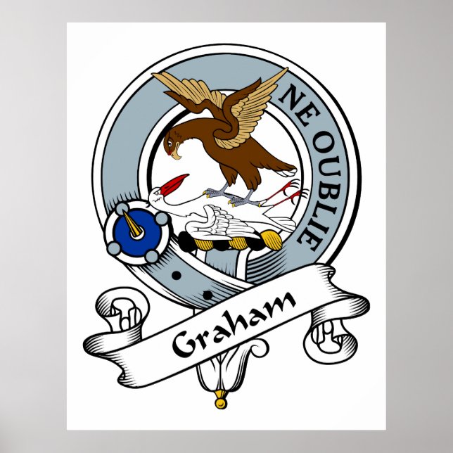 Poster Graham Clan Badge (Devant)