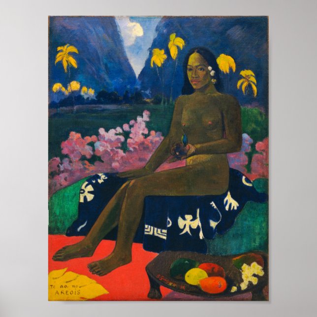 Poster Graine de Gauguin de l'Areoi (Devant)
