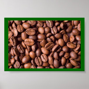 Poster Grains de café