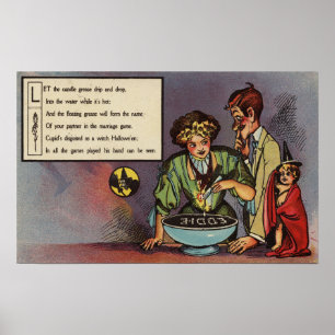 Poster Graisse de Halloween GreetingCandle