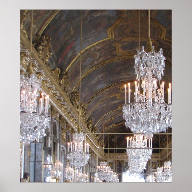 Poster Grand Ballroom, Château de Versailles (Devant)