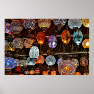 Poster Grand Bazar À Istanbul, Turquie
