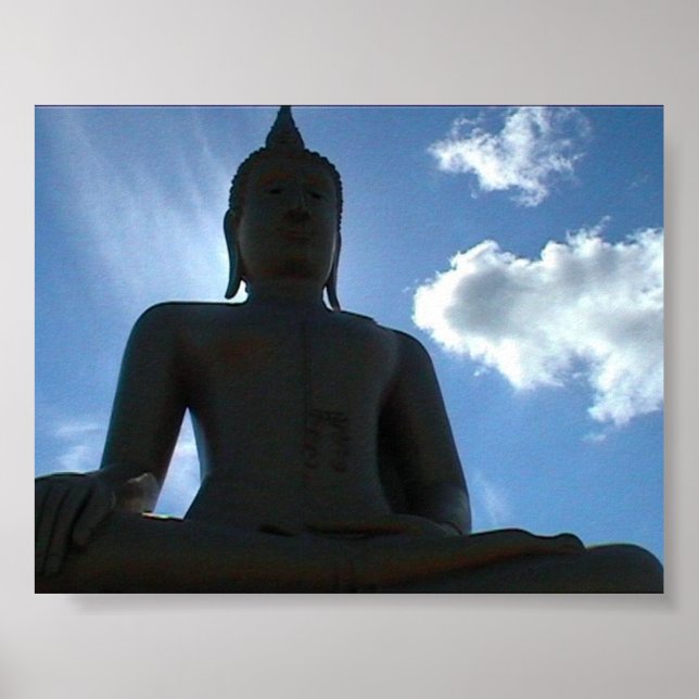 Poster Grand Bouddha, Thaïlande (Devant)