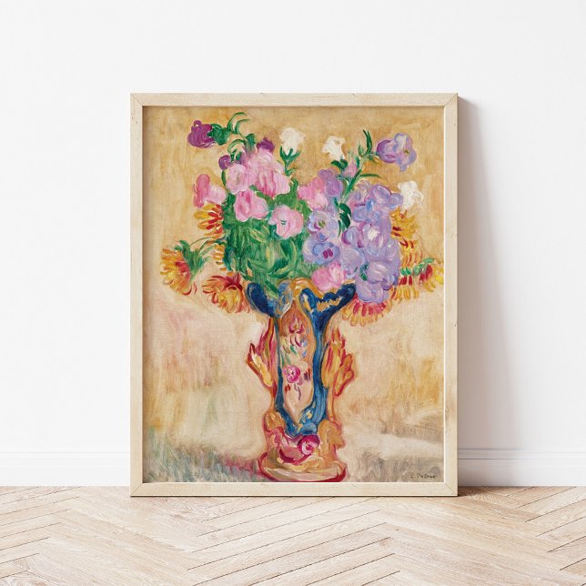 Poster Grand Bouquet au Vase en Porcelaine | Louis Valtat (Créateur téléchargé)