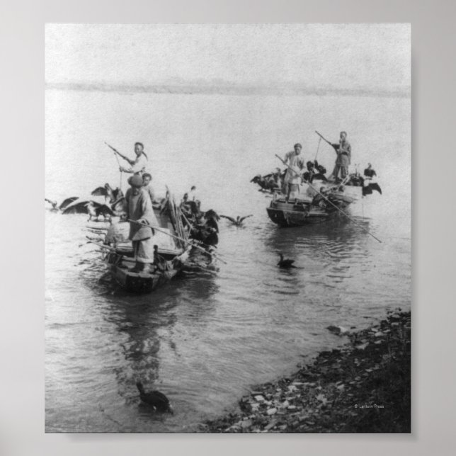 Poster Grand Canal en Chine de Soo-chow (Devant)