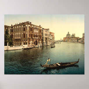 Poster Grand Canal II, Venise, Italie