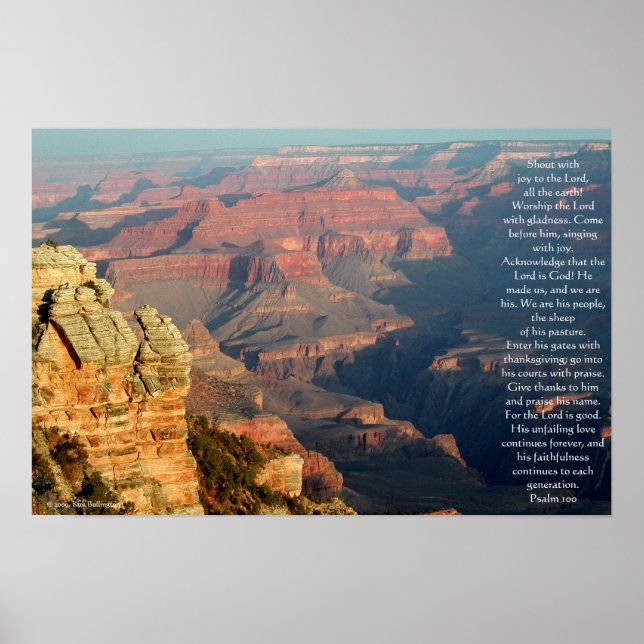 Poster Grand Canyon (Devant)