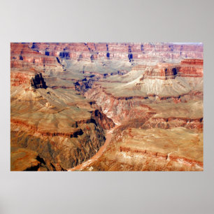 Poster Grand Canyon Aerial