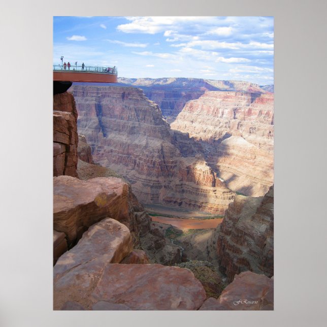 Poster Grand Canyon / Skywalk (Poster) (Devant)