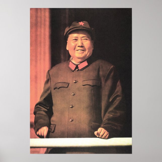 Poster Grand chef du PCC Mao Zedong 1968 (Devant)