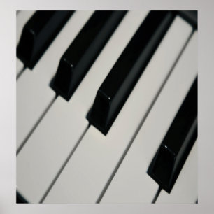 Poster Grand Clavier Piano 32" X 34"