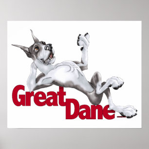 Poster Grand Danse Posé À L'Arrière