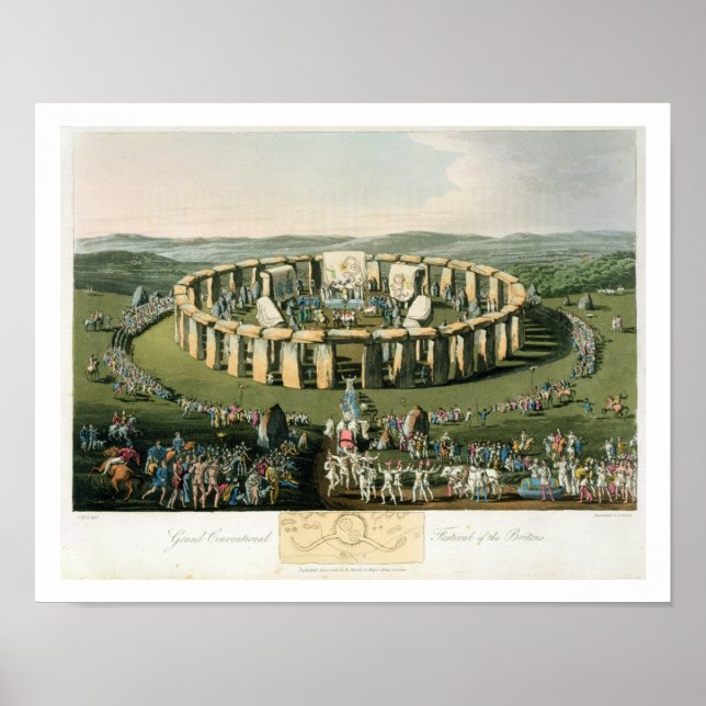 Poster Grand Festival conventionnel des Britanniques, aqu (Devant)