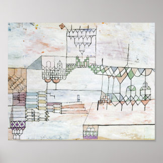 Poster Grand Hall pour chanteurs : Paul Klee 1930