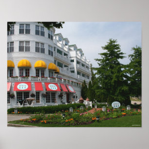 Poster Grand Hôtel sur l'île Mackinac