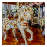 Grand imprimé du carrousel Horse