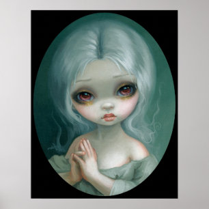 Poster Grand jasmin Becket d'impression d'art d'oeil de