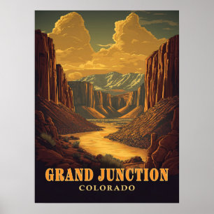 Poster Grand Junction, Colorado Vintage