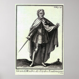 Poster Grand Maître de l'Ordre Teutonique