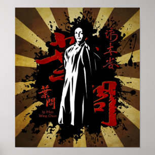 Poster Grand Maître Ip Man - Wing Chun Kung Fu