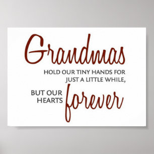 Poster Grand-mamans pour toujours