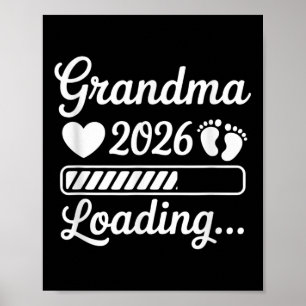 Poster Grand-mère 2026 Chargement de Faire-part de grosse