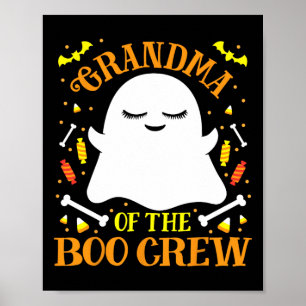 Poster Grand-mère Boo Crew Ghost Matching Family Set Hall