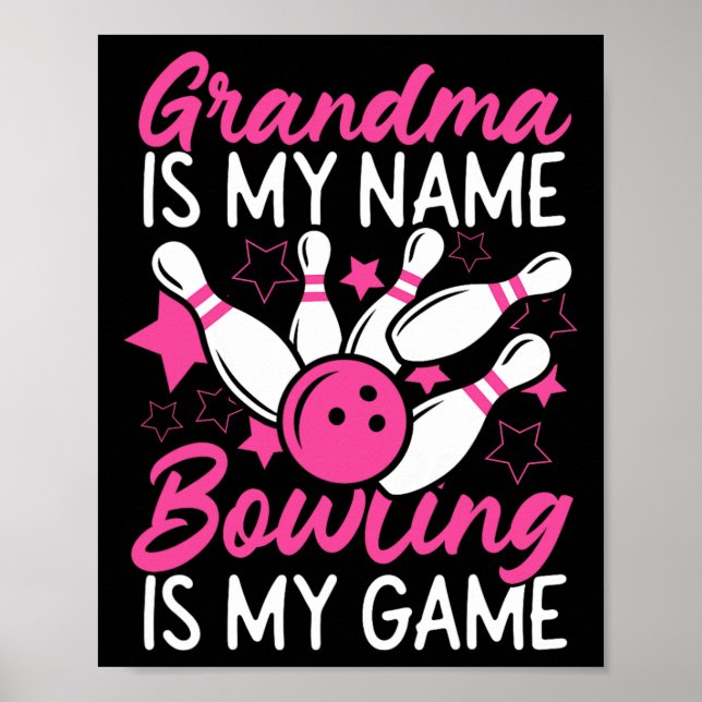 Poster Grand-mère de Bowling est mon nom Bowling I (Devant)