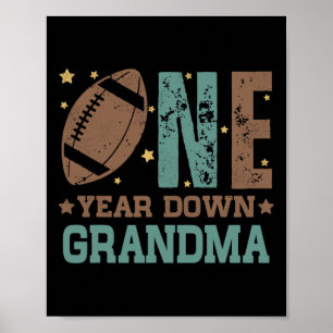 Poster Grand-mère du footballeur de 1 an 1re année Down B