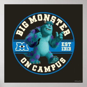 Poster Grand monstre sur le campus