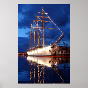 Poster Grand navire Esmeralda