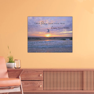 Poster Grand Paix Pastel Coucher de soleil pastel