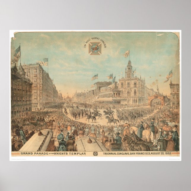 Poster Grand Parade des Templiers (1294A) (Devant)