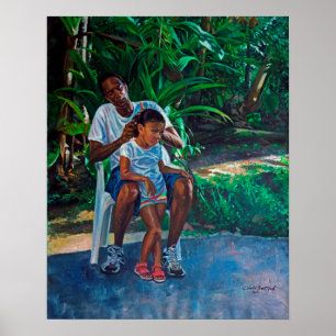 Poster Grand-père et enfant 2010