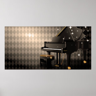 Poster Grand Piano