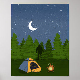 Poster Grand Pied Camping