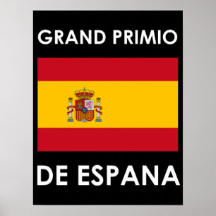 Poster Grand Prix d'Espagne