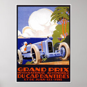 Poster Grand Prix International Automible