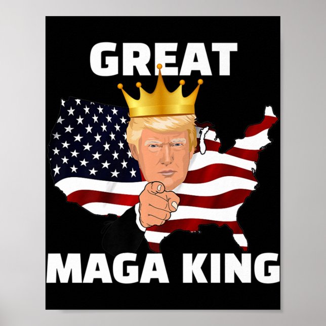 Poster Grand roi MAGA   (Devant)