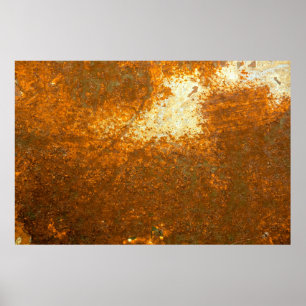 Poster grand Rust background abstrait, antique, antique, 