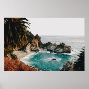 POSTER GRAND SUR, LA CALIFORNIE, ETATS-UNIS