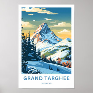 Poster Grand Targhee Wyoming